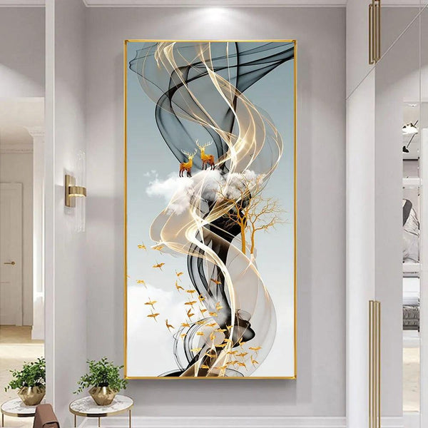 Arte de parede Luxuosa Pintura Moderna Luxo Decorativo