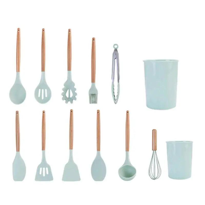 Conjunto de Utensílios para Cozinha Silicone