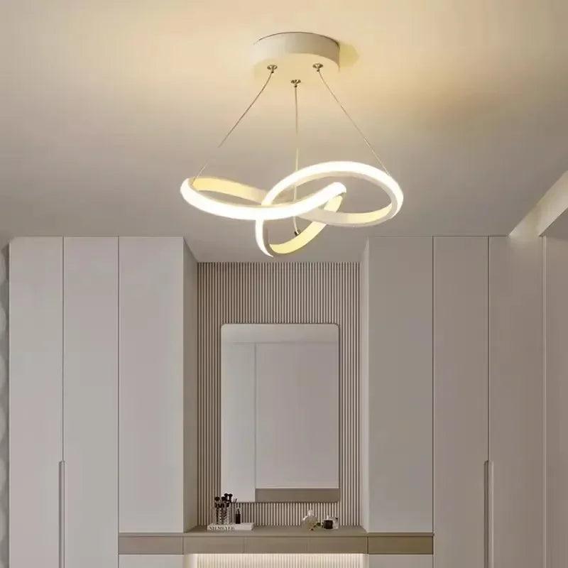 Lustre de Teto LED Casa Luxo Decorativo